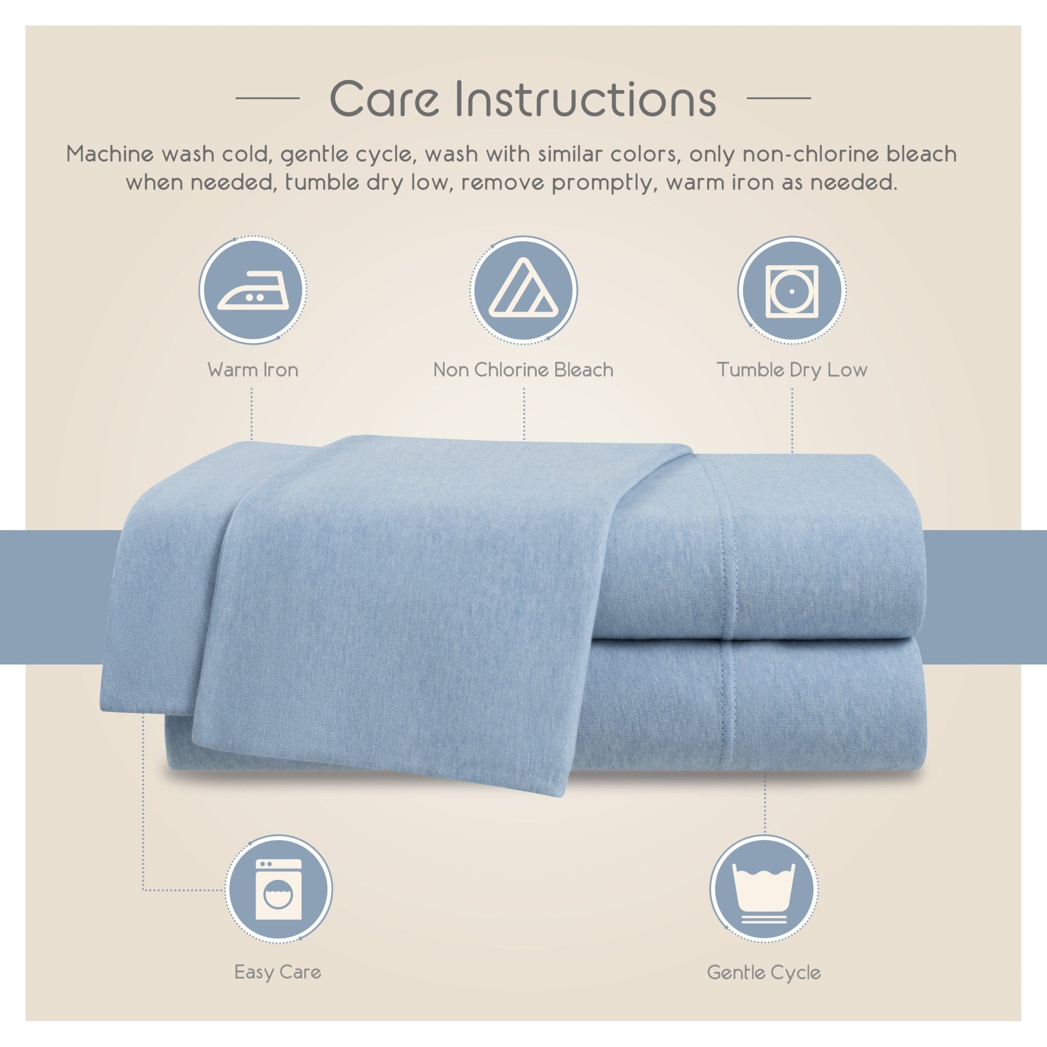 Vellux Snuggle Heathered Solid Sheet Set