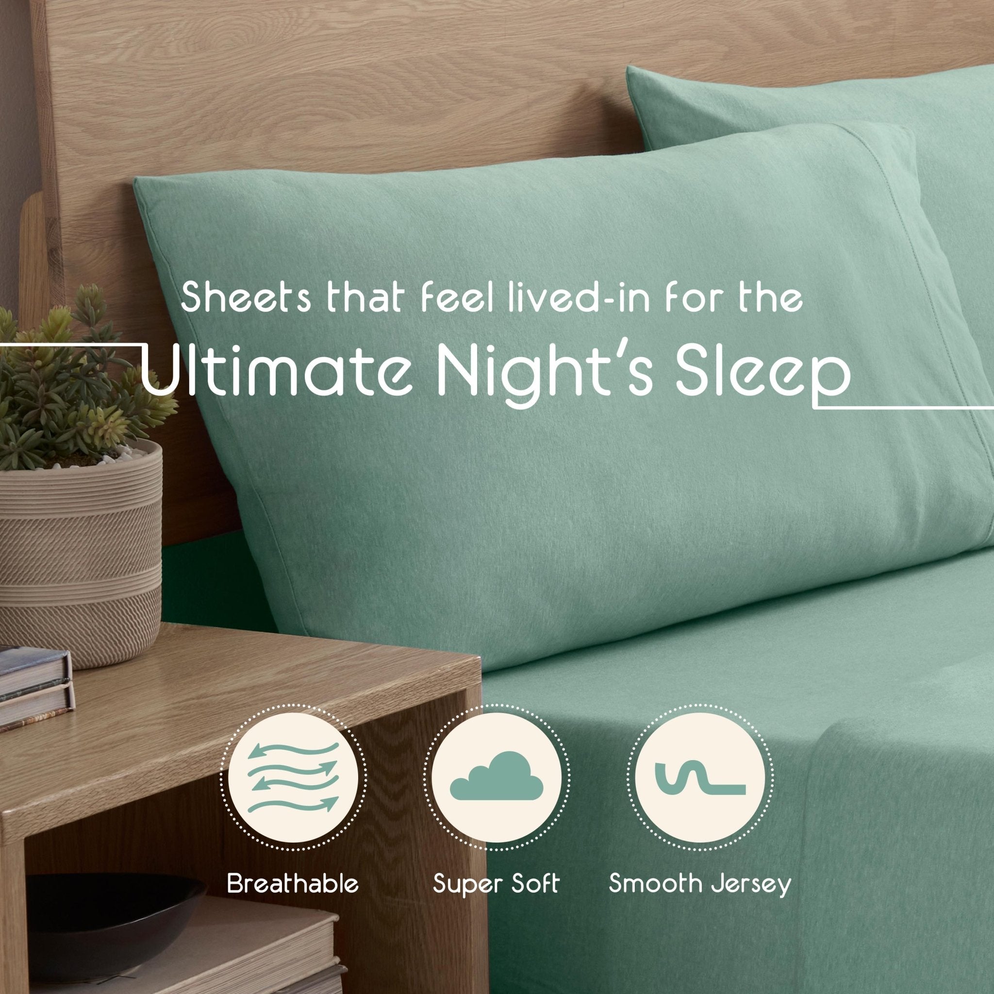 Vellux Snuggle Heathered Solid Sheet Set