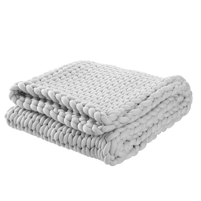 Vellux Weighted Chunky knit Blanket