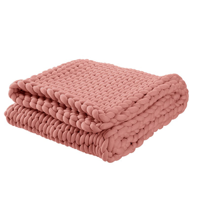 Vellux Weighted Chunky knit Blanket