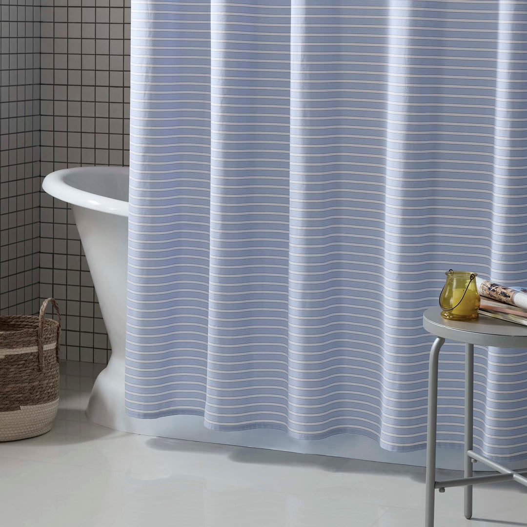 Martex Expression Crosby 72x72 Blue Shower Curtain – WestPoint Home