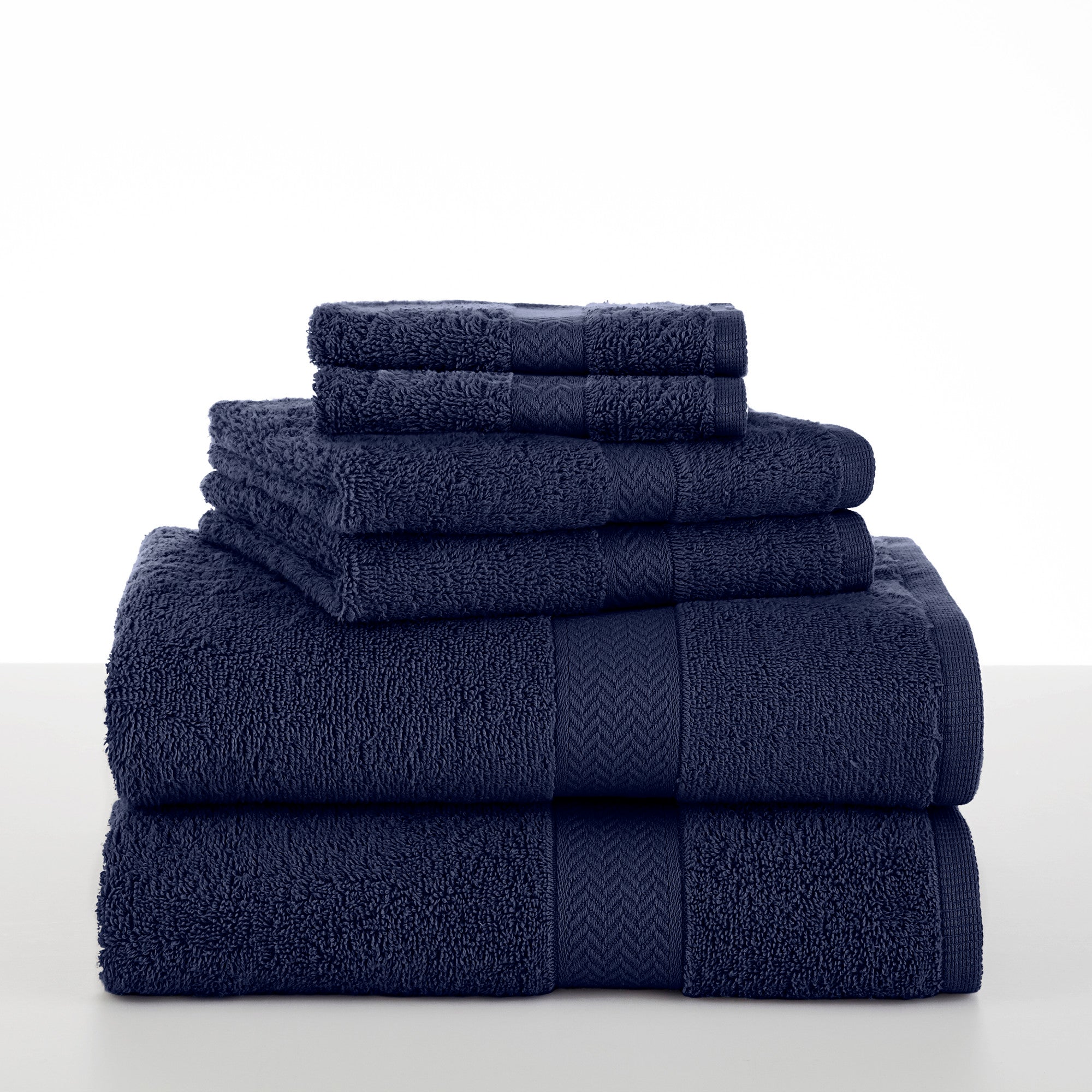 10 Piece Towel Set, 100% Cotton, Super Soft Fluffy and Plush, Quick Dry  Highly Absorbent Bathroom Shower Spa Quality Towel Set - Denim (2 Bath  Towels, 4 Hand Towels, 4 Washcloths) : Amazon.in: Home & Kitchen