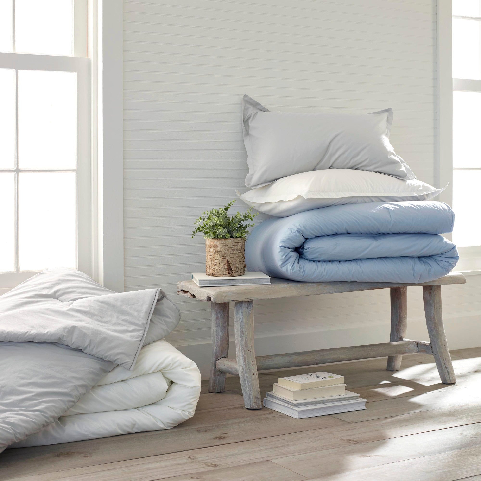 Comfort Wash Cotton Comforter Set by Martex EcoPure – WestPoint Home