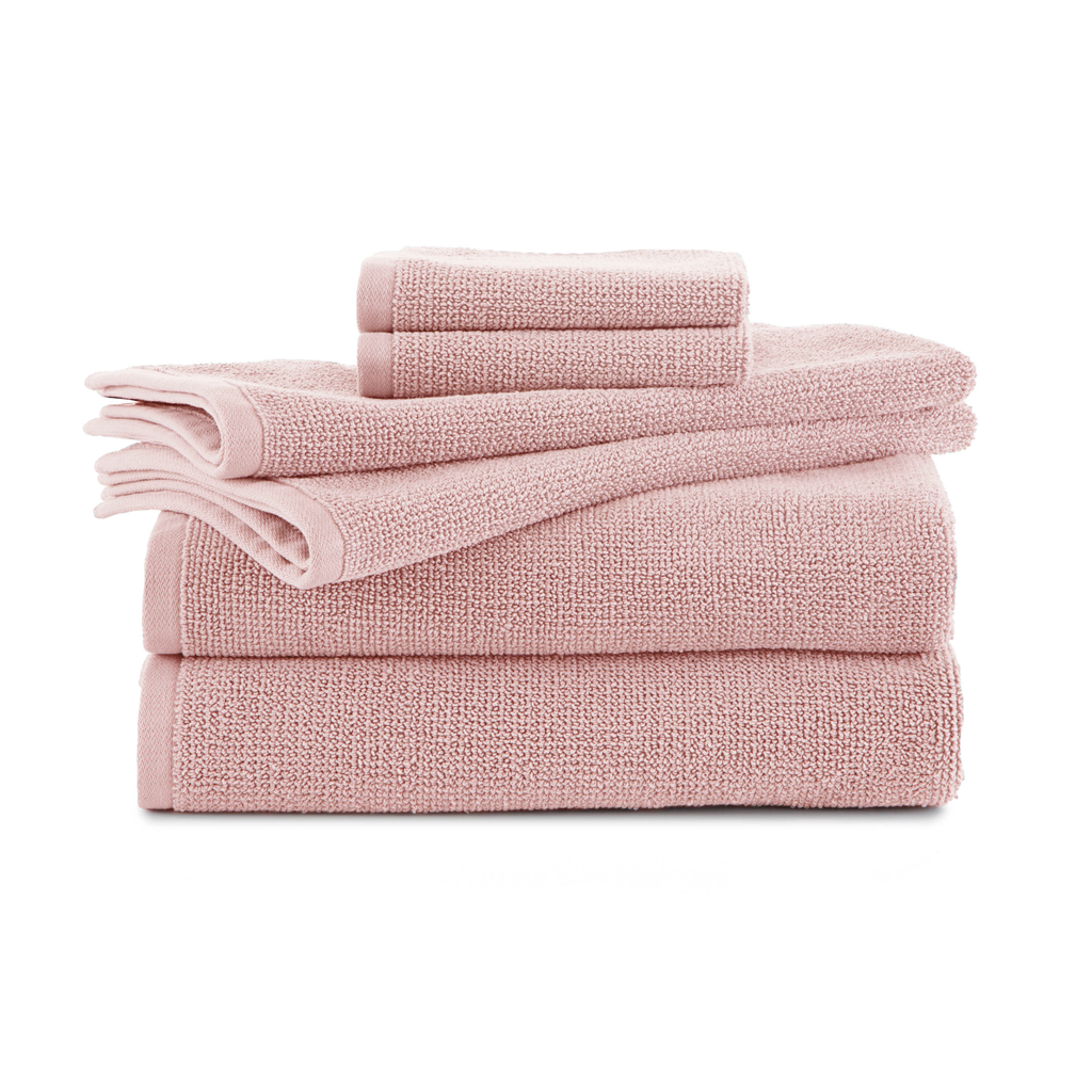 Under The Canopy Luxe Organic Cotton Towel - Snow, Snow / 6-Piece Bath Towel Set 6-Piece Bath Towel Set Snow