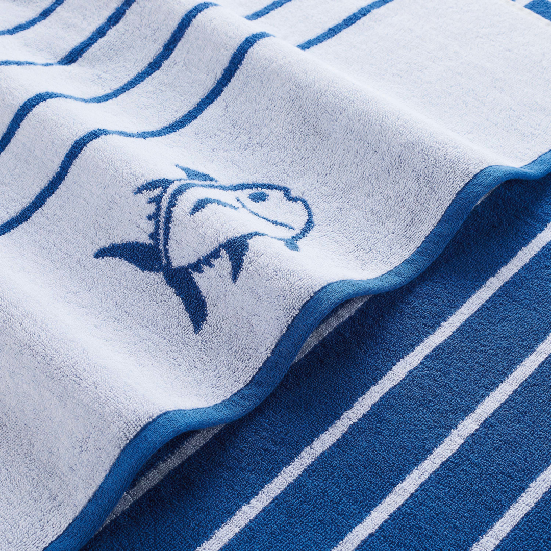 Brooks Brothers Nautical Blanket Stripe 2 pcs Bath Towels - Yahoo Shopping