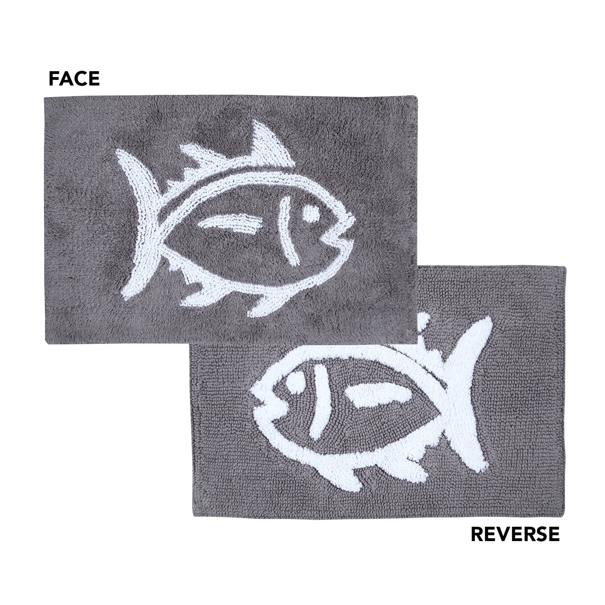 Southern Tide Skipjack Soft Reversible 100% Cotton Bath Rug