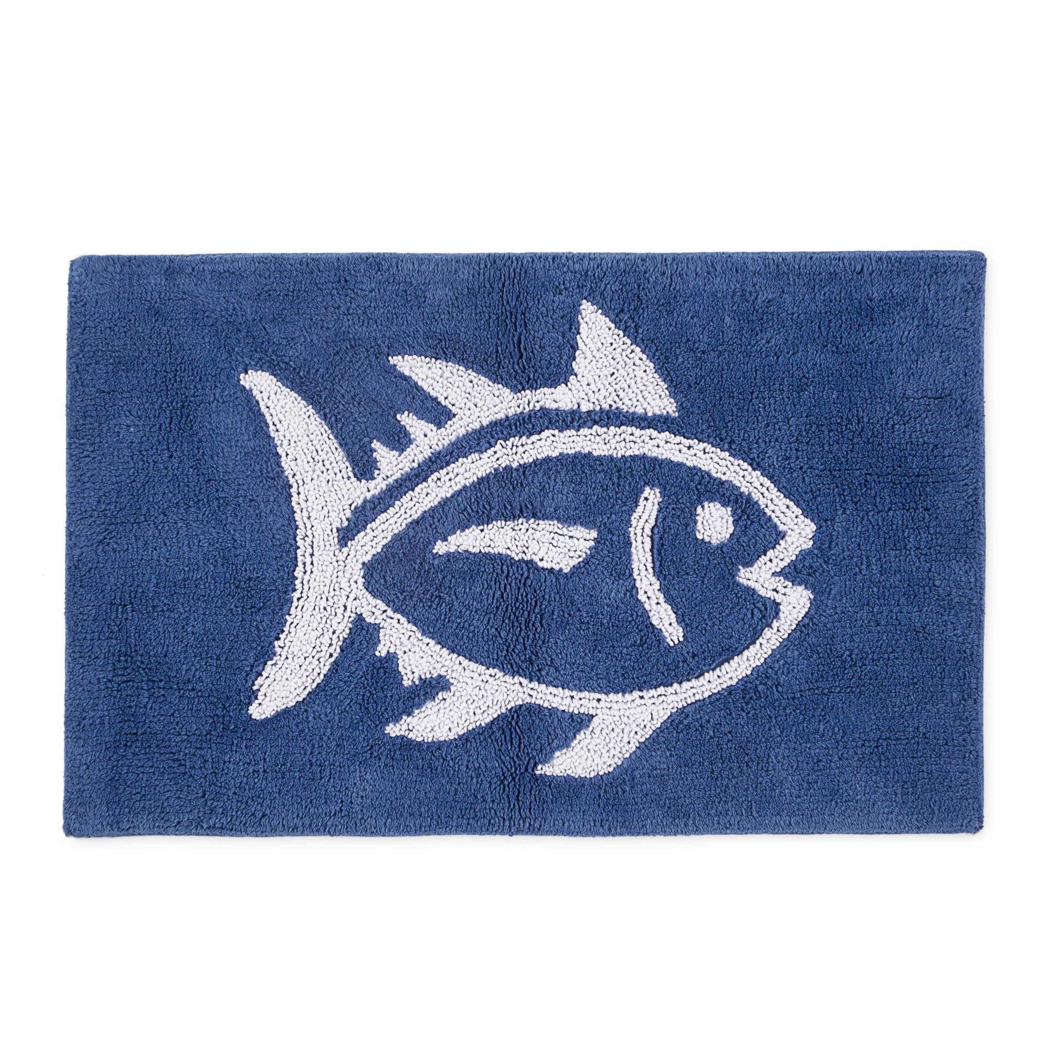 Southern Tide Skipjack Soft Reversible 100% Cotton Bath Rug